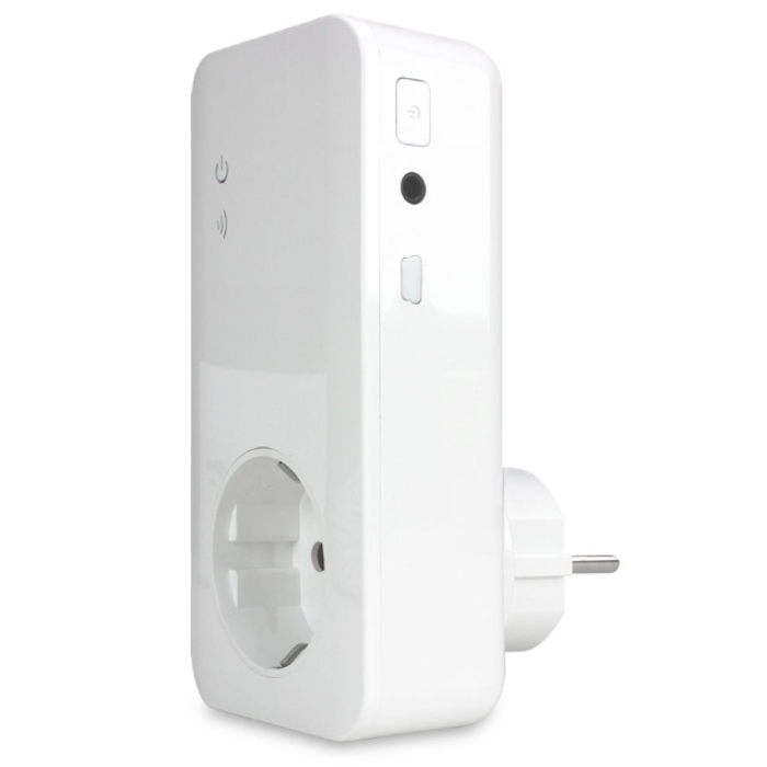 Розетка GSM c датчиком температуры и радиомодулем, до 3500 Вт, управление по SMS, возможностЬ подключения дополнительных розеток SimPal-T40-V2