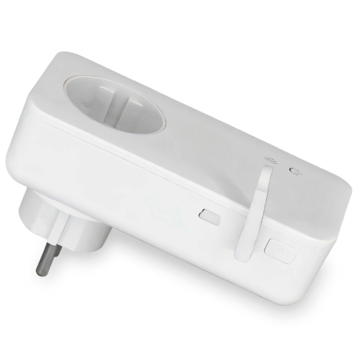 Комплект GSM розеток - 1 ведущая + 1 ведомая, работа по расписанию, датчик температуры, управление по SMS Simpal-T4001 V2